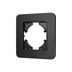 Изображение Рамка 1 пост алюминиевая Arlight AKYRI, черный soft-touch 049685